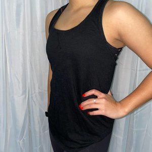 Mossimo Black Racerback Tank Top